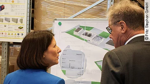 Bauplanung der nationalen Gesundheitsreserve