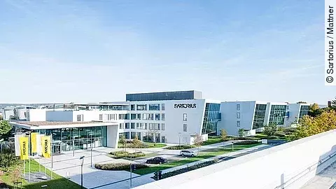 Sartorius Campus Göttingen (Frontansicht)