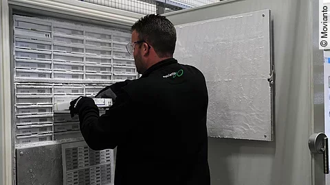 Movianto hat europäische Lösung für Logistik im Ultra-Tiefkühlbereich entwickelt