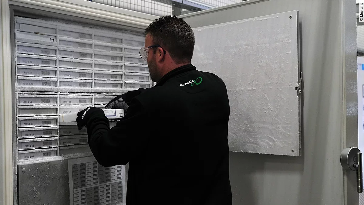 Movianto hat europäische Lösung für Logistik im Ultra-Tiefkühlbereich entwickelt Movianto hat europäische Lösung für Logistik im Ultra-Tiefkühlbereich entwickelt