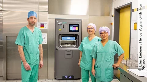 AEMP Team am Helios Vogtland-Klinikum Plauen