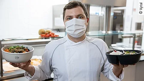 Mehrwegsystem Klüh Vytal