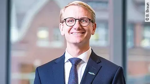 Dr. Jens von Lackum, Vorstandsvorsitzender der Aesculap AG 