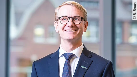 Dr. Jens von Lackum, Vorstandsvorsitzender der Aesculap AG 