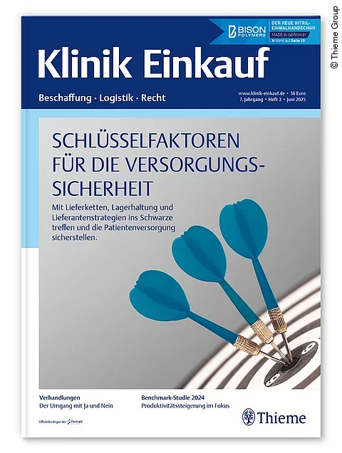 Klinik Einkauf Ausgabe 03/2025 Klinik Einkauf Ausgabe 03/2025