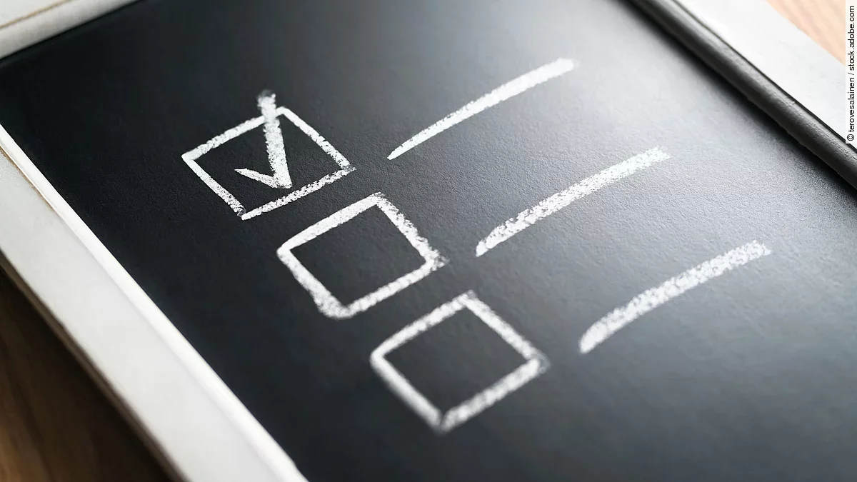 Checkliste Checkliste