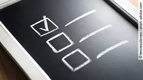 Checkliste Checkliste