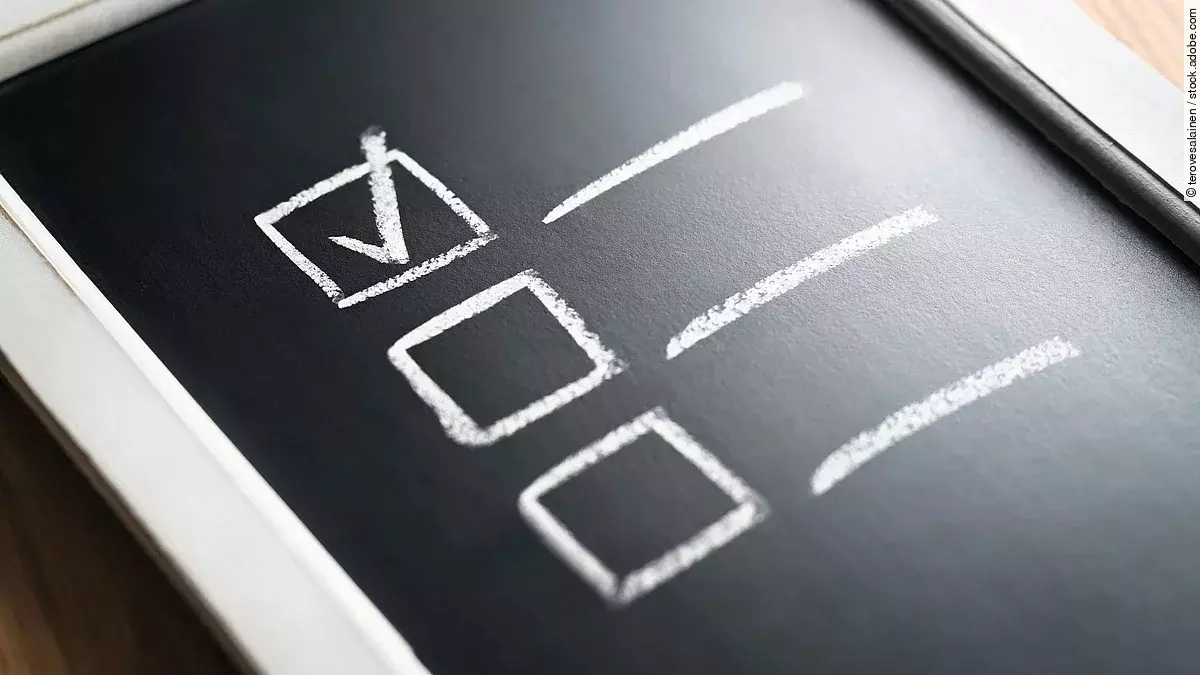 Checkliste Checkliste