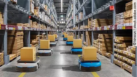 Autonomer Lager-Roboter