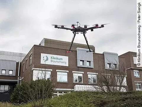 Drohnen-Taxi Klinikum Braunschweig