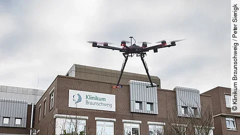 Drohnen-Taxi Klinikum Braunschweig