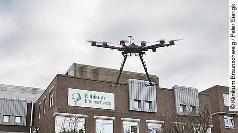 Drohnen-Taxi Klinikum Braunschweig