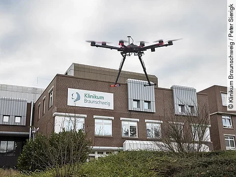 Drohnen-Taxi Klinikum Braunschweig Drohnen-Taxi Klinikum Braunschweig