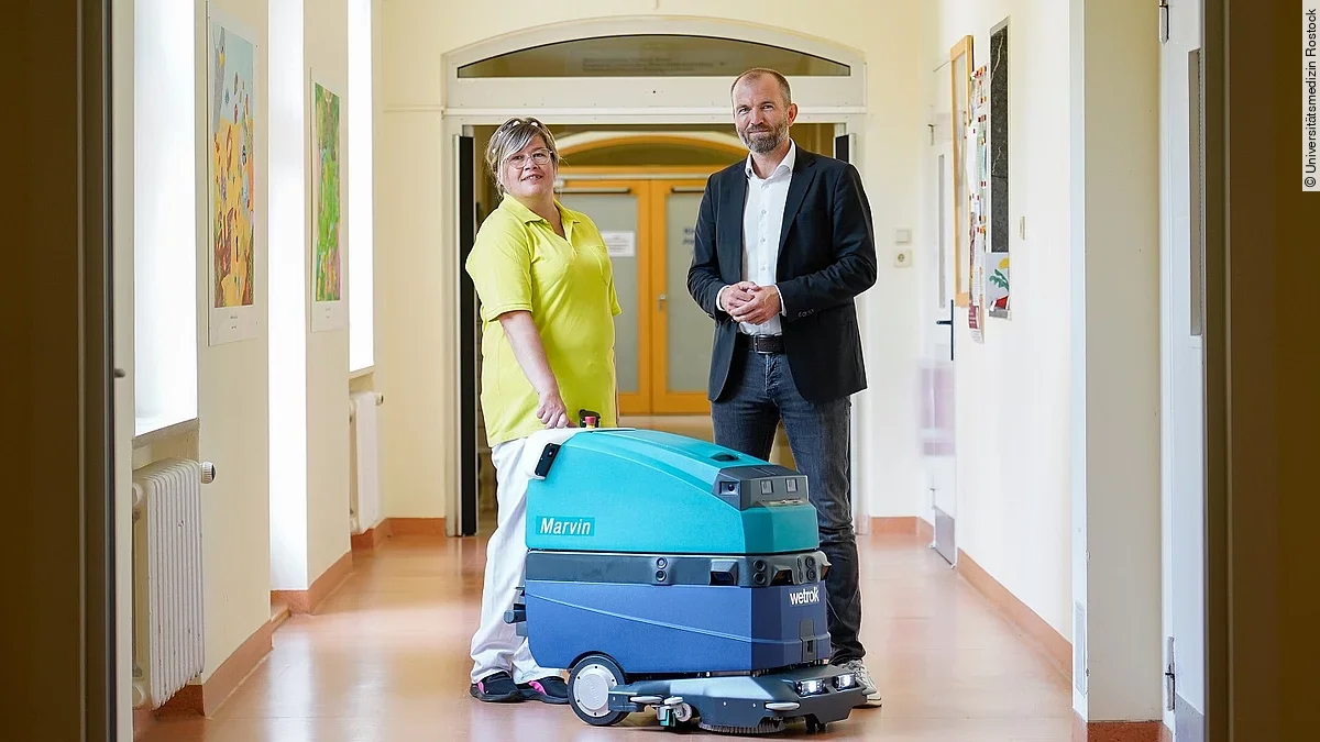 Reinigungsroboter Marvin