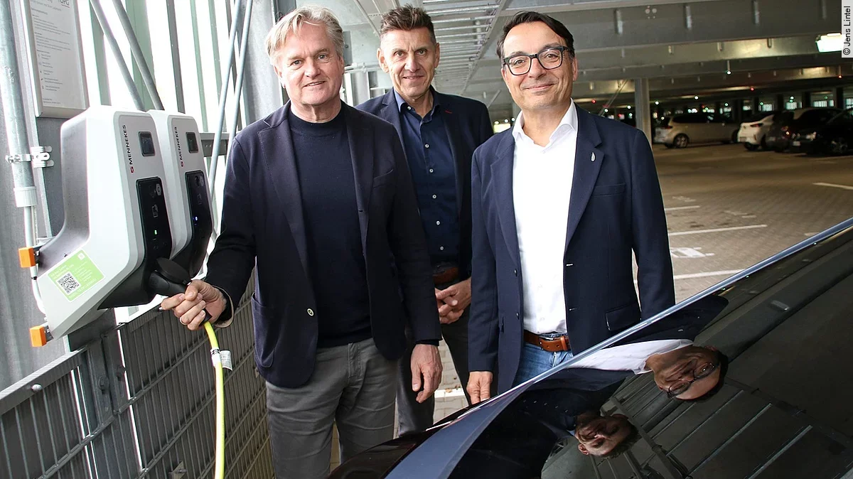 Neue Ladesäule Klinikum Osnabrück Neue Ladesäule Klinikum Osnabrück