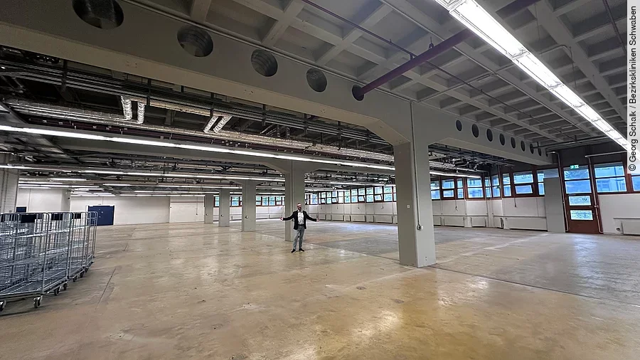 Bezirkskliniken Schwaben baut DLZ um Bezirkskliniken Schwaben baut DLZ um