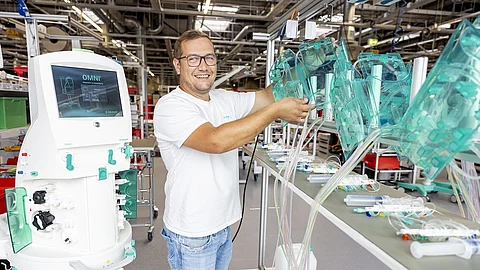 Produktion Dialysemaschinen
