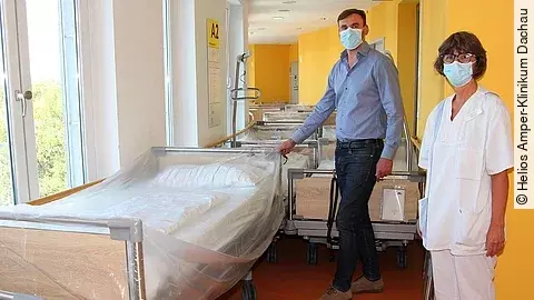 Neue Betten Amper-Klinikum Dachau Neue Betten Amper-Klinikum Dachau