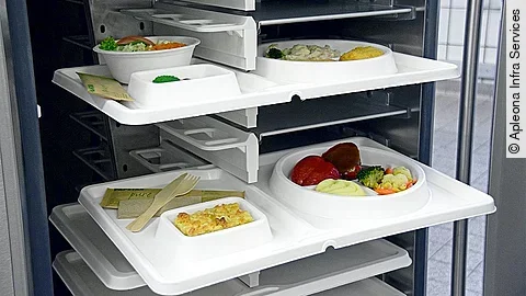 Apleons Einweg-Tablett