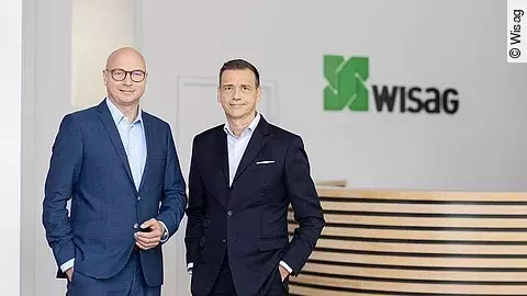 Michael Moritz und Martin Riebschläger, Wisag Geschäftsführer Michael Moritz und Martin Riebschläger, Wisag Geschäftsführer