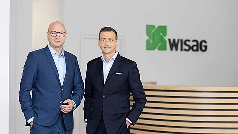 Michael Moritz und Martin Riebschläger, Wisag Geschäftsführer 