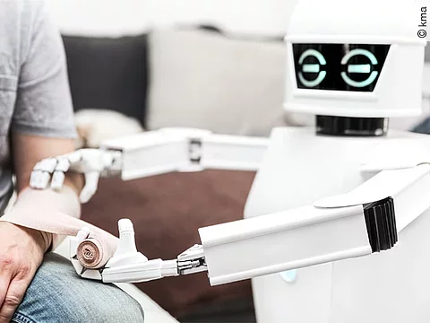 Roboter und Mensch Roboter und Mensch