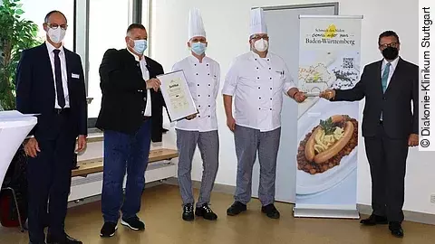 Schmeck den Süden-Auszeichnung Diakonie-Klinikum Stuttgart