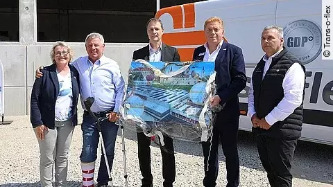 Richtfest Trans-o-flex Steinach Richtfest Trans-o-flex Steinach