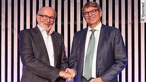 Willy Michel und Gilbert Achermann Ypsomed