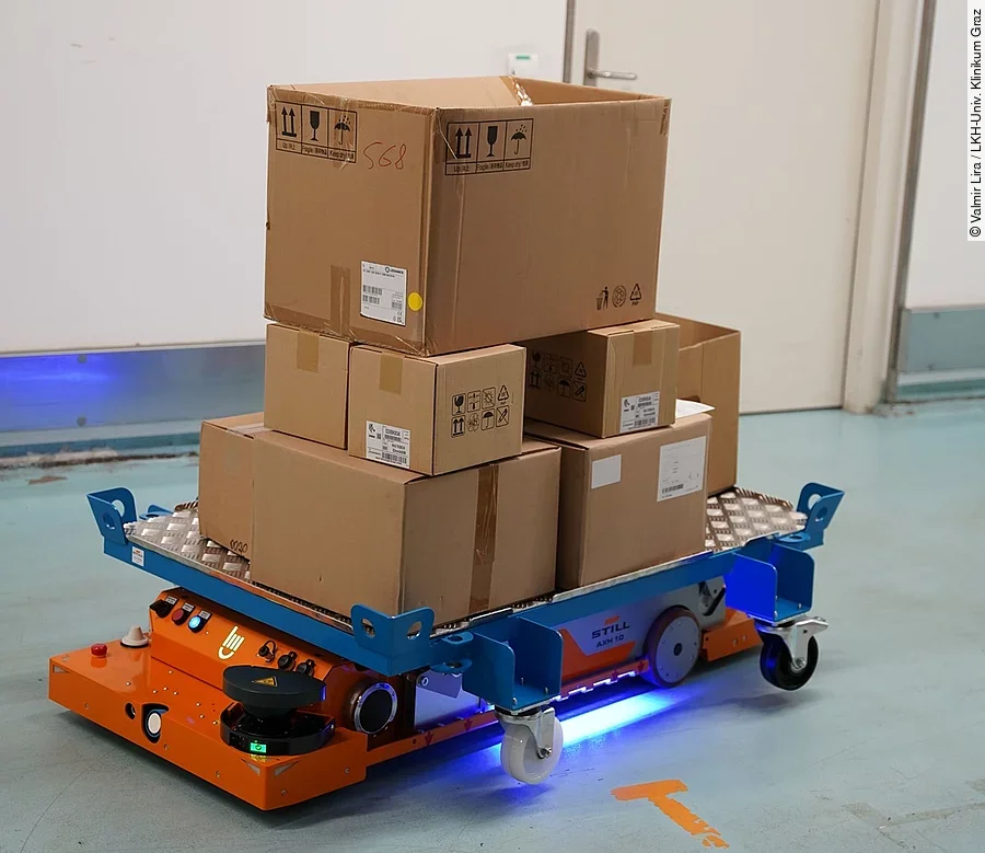 Robotereinsatz am LKH-Univ. Klinikum Graz Robotereinsatz am LKH-Univ. Klinikum Graz