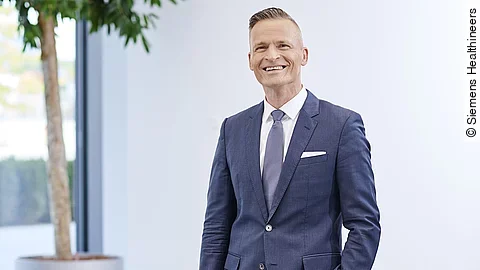 Christoph Zindel, Vorstand der Siemens Healthineers AG 