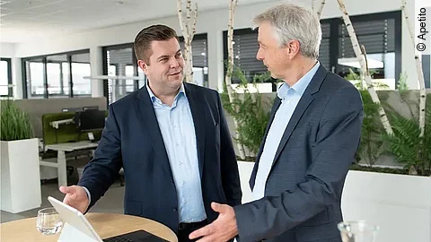 Dr. Jan-Peer Laabs und Andreas Oellerich Dr. Jan-Peer Laabs und Andreas Oellerich