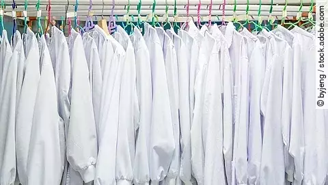 Wäsche im Krankenhaus