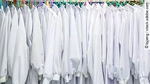 Wäsche im Krankenhaus