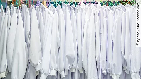 Wäsche im Krankenhaus