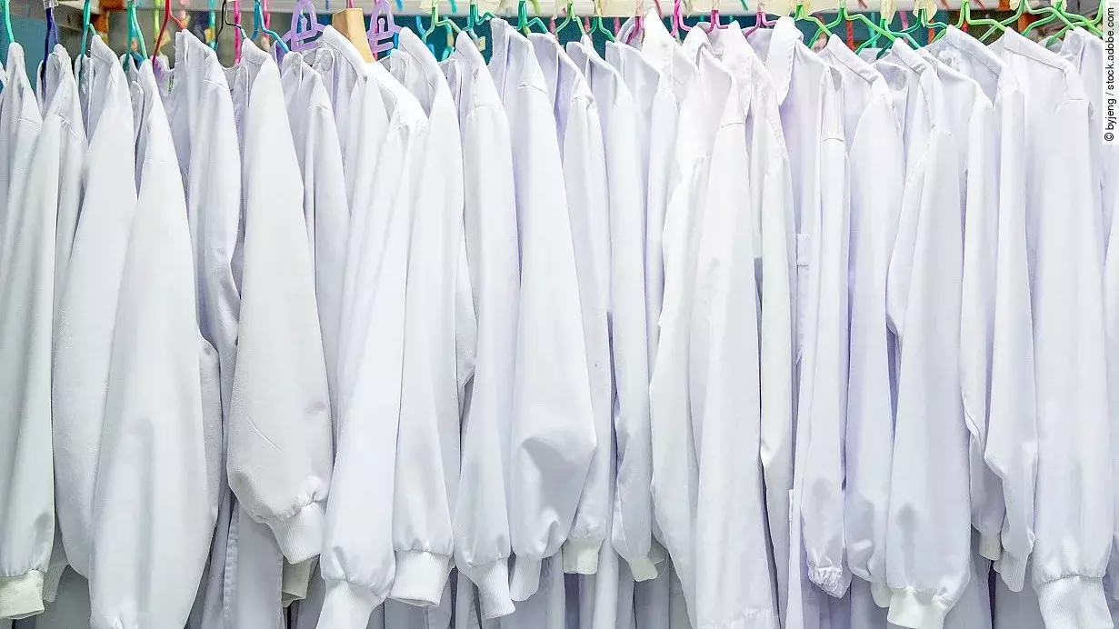 Wäsche im Krankenhaus