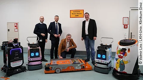 Innovative Roboter am LKH-Univ. Klinikum Graz Innovative Roboter am LKH-Univ. Klinikum Graz