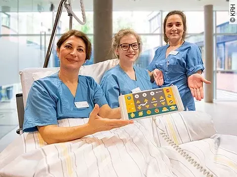 Neue Betten in den Häusern des KRH