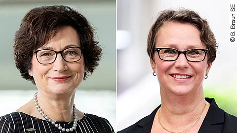 Dr. Annette Beller und Ingrun Alsleben