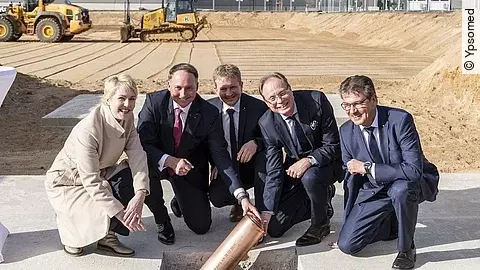 Grundsteinlegung von Schwerin 2 Ypsomed