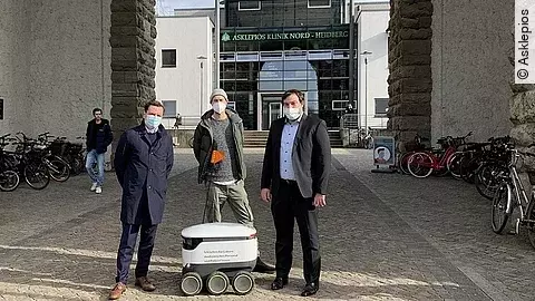 Autonomer Lieferroboter Autonomer Lieferroboter