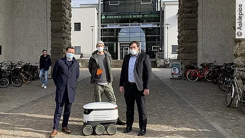 Autonomer Lieferroboter Autonomer Lieferroboter