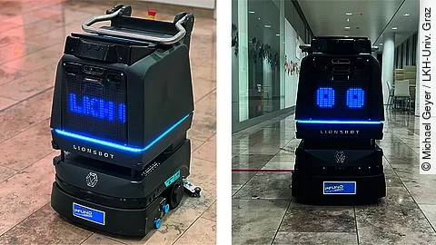 Reinigungsroboter Graz