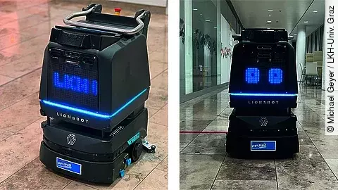 Reinigungsroboter Graz