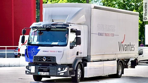 Elektrifizierung der LKW-Flotte