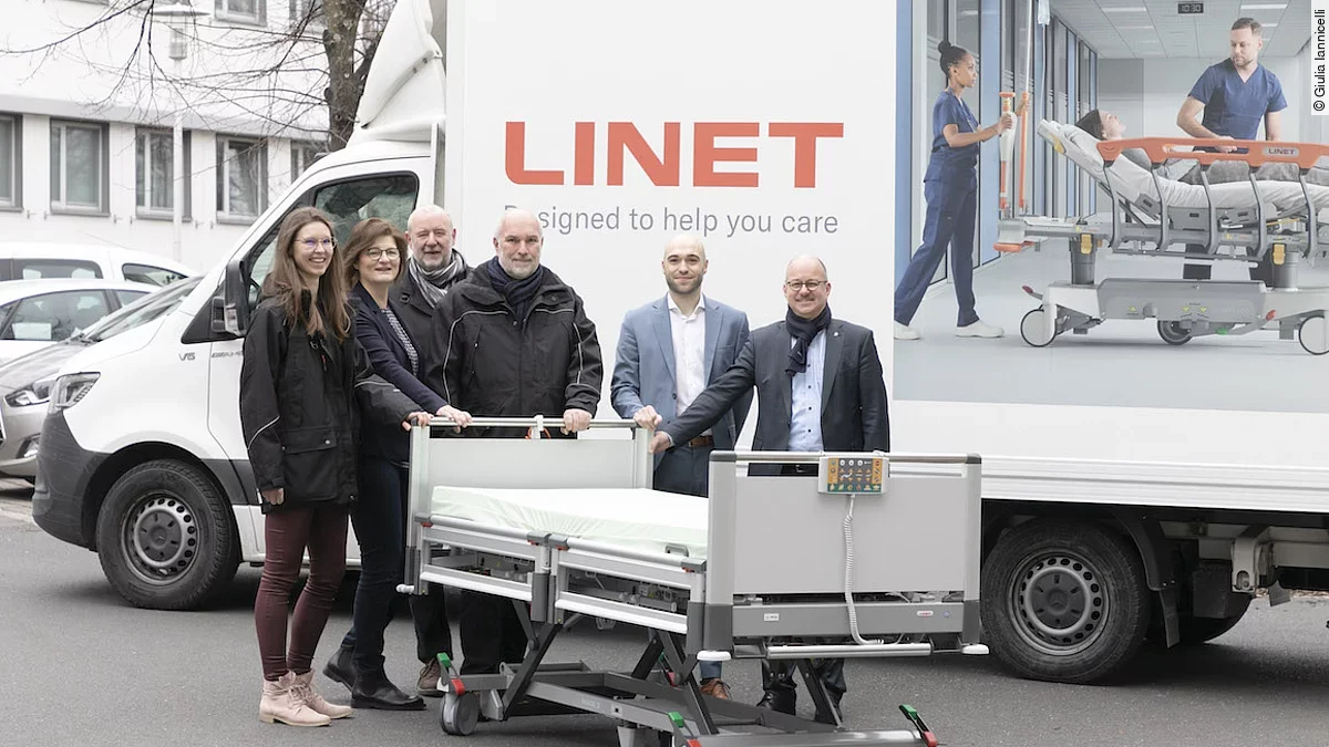 Bettentausch im Klinikum Nürnberg Nord Bettentausch im Klinikum Nürnberg Nord