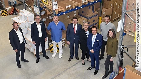 Einweihung des Logistikzentrums