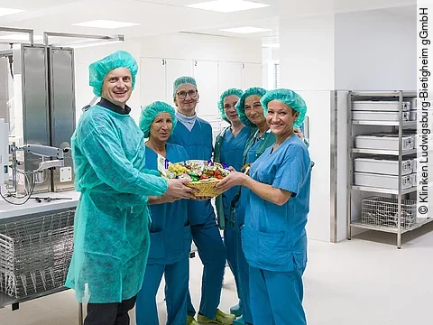 Aufbereitungseinheit Klinikum Ludwigsburg