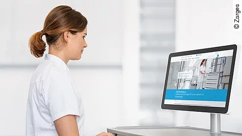 Zarges Medical Konfigurator für den Pflegebereich