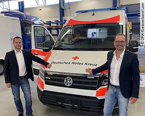 Elektro-Rettungswagen DRK Kreisverband Leer